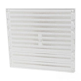 Timloc 9x9 Plastic Internal Hit and Miss Grille Vent White